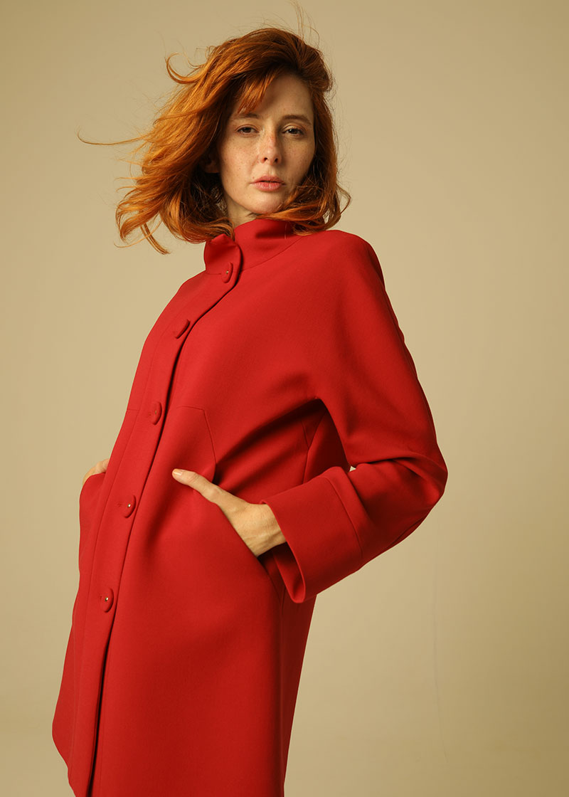 Cómo combinar un abrigo | Abrigos Rojos | SAMARHE